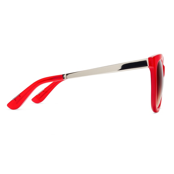 Sunglasses Transparent Red NEW main image 4